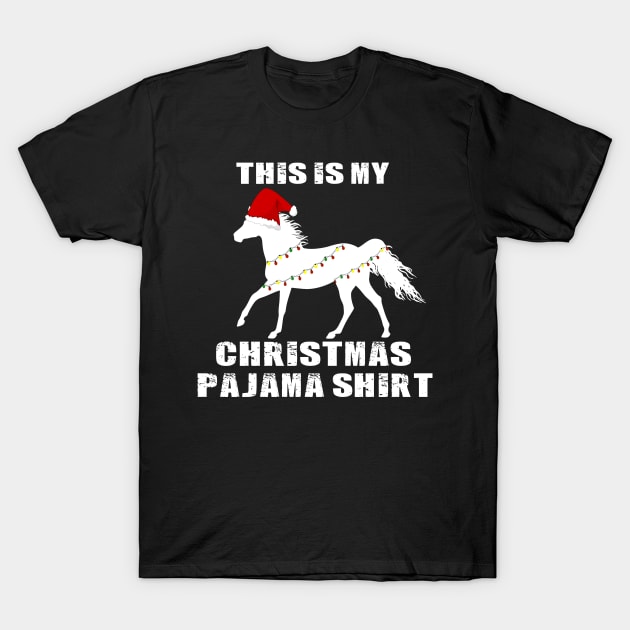 horse Christmas Gift T-Shirt by othmane4